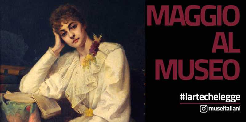"L'arte che legge", la campagna social del MiBACT per promuovere musei e lettura