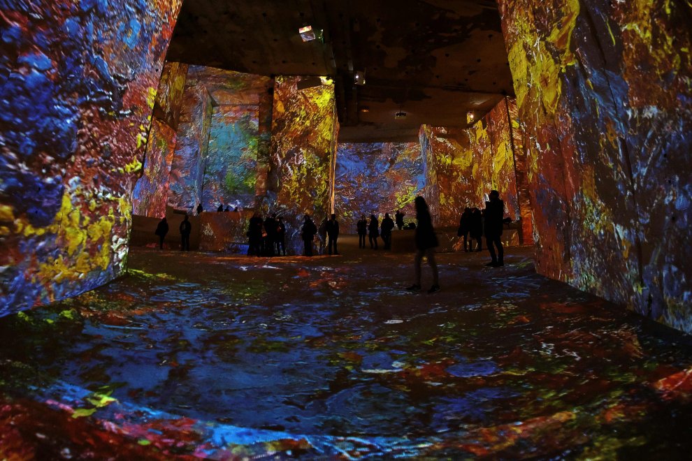 Chagall virtuale. L'installazione show in Provenza