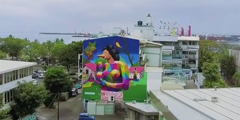 A Tahiti l'omaggio del writer Okuda a Paul Gauguin