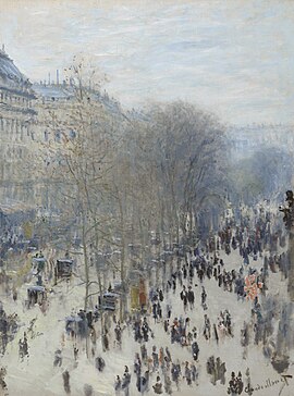 270px Claude Monet 1873 74 Boulevard des Capucines oil on canvas 80.3 x 60.3 cm Nelson Atkins Museum of Art Kansas City