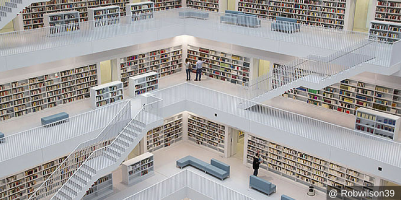 Alla scoperta della biblioteca civica di Stoccarda