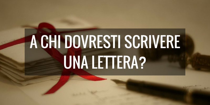 A chi dovresti scrivere una lettera? Scoprilo con questo test