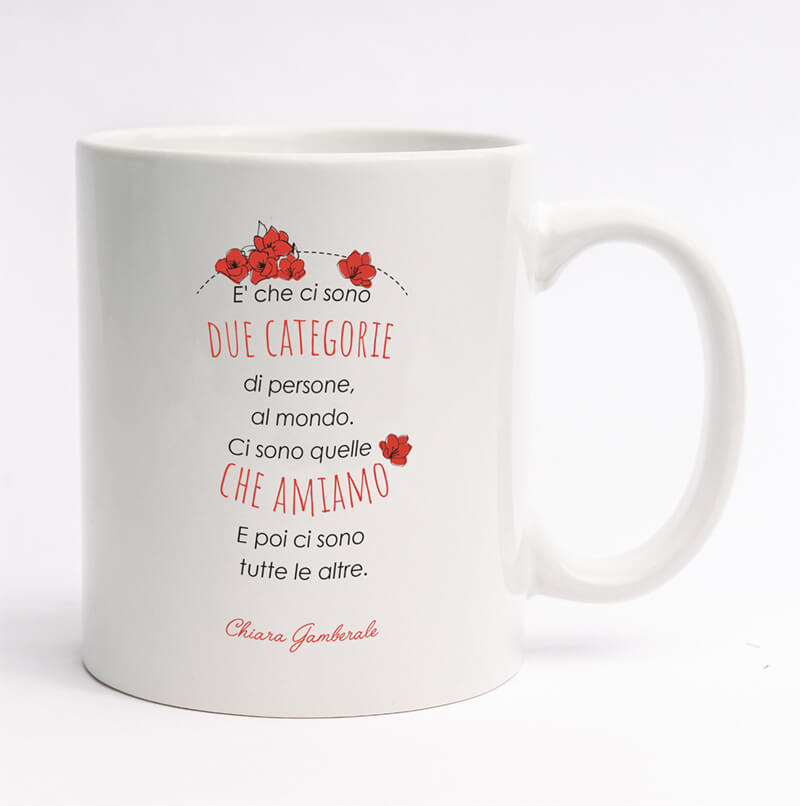 AMORE - Chiara Gamberale 2 - Tazza - Aforismug Libreriamo Nuova Collezione
