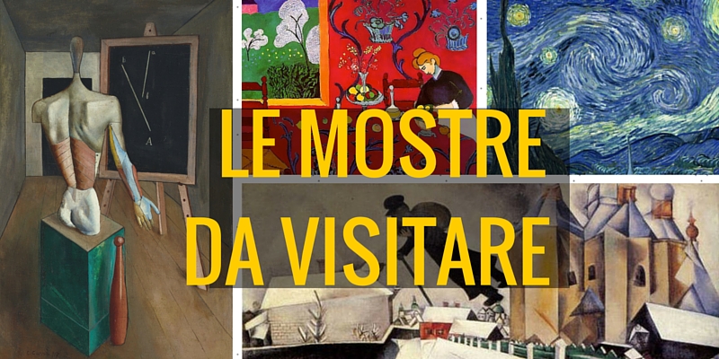 Le mostre da visitare questo week-end