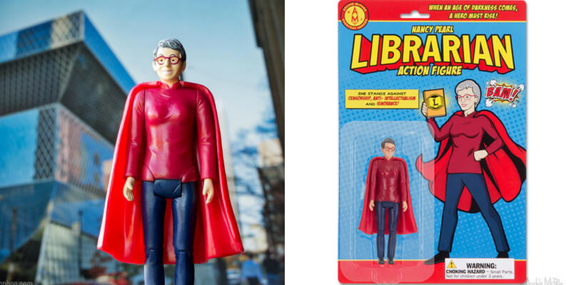 Arriva l'action figure dedicata ai bibliotecari, eroi contro l'ignoranza