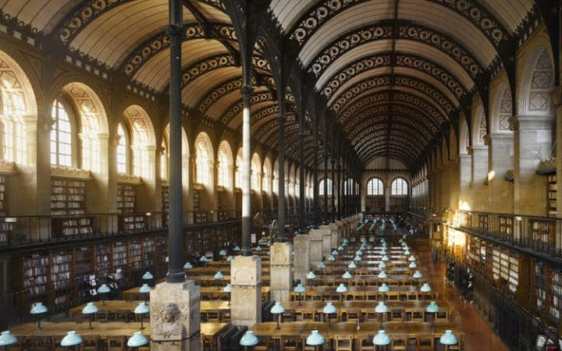 Biblioteca Sainte-Geneviève, Parigi, Francia