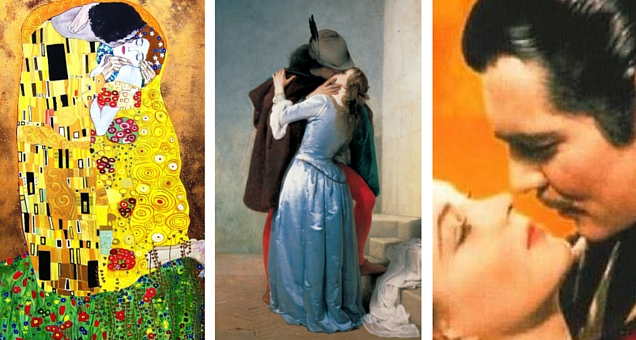 I 10 baci più amati di sempre. "Hayez" batte "Via col vento"