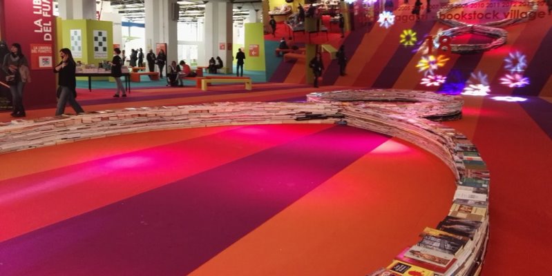 "Il Terzo Paradiso", la scultura di Michelangelo Pistoletto al Salone del Libro di Torino