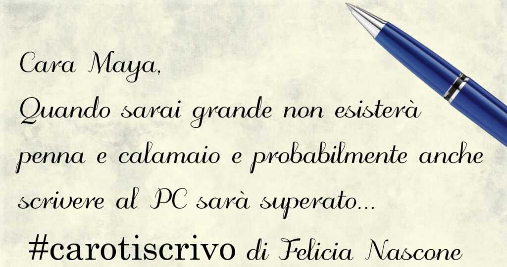 Lettera di Felicia Nascone
