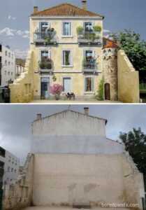 Prima e dopo la street art, i murales che cambiano i volti della città 