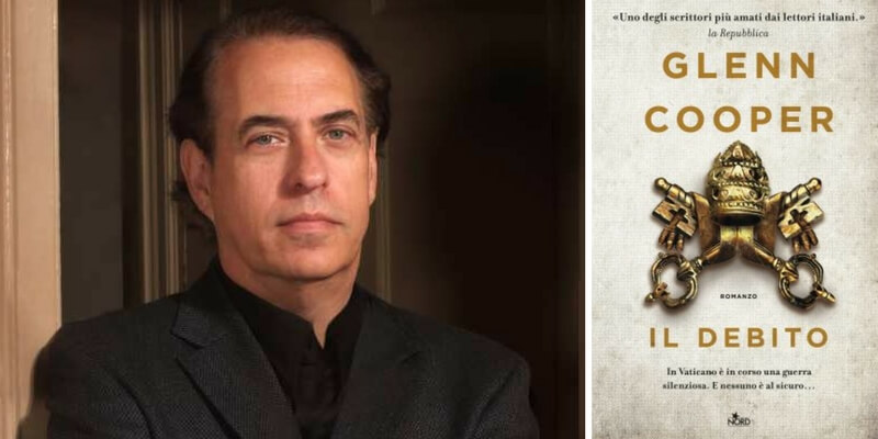 Glenn Cooper, "Nel mio nuovo thriller analizzo il ruolo deI denaro nella Chiesa moderna"