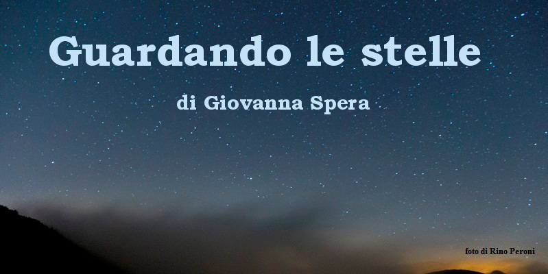 Guardando le stelle - racconto di Giovanna Spera