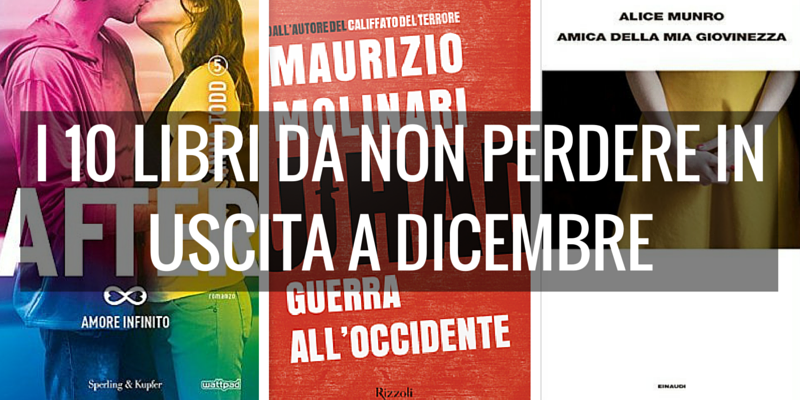 10 libri da non perdere in uscita a dicembre
