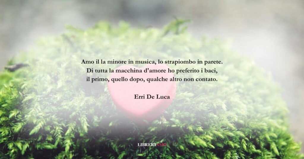 I versi di Erri De Luca sul ricordare ciò che si ama