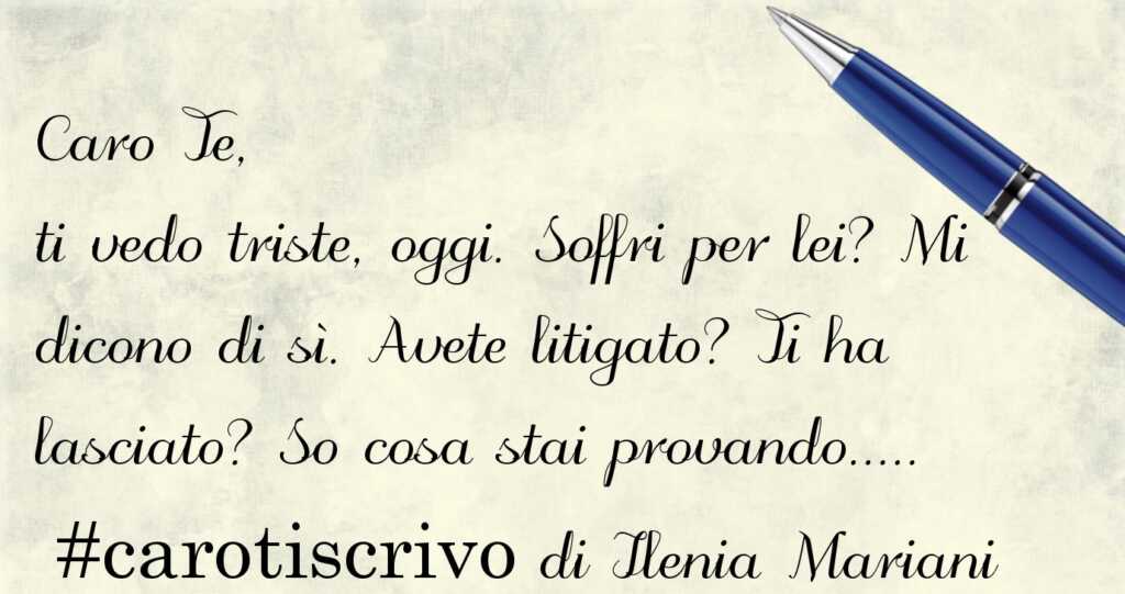 Lettera di Ilenia Mariani