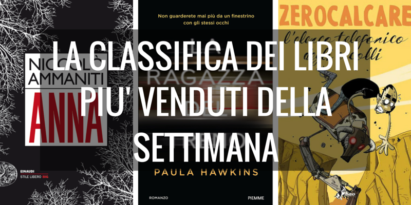 "E' tutta vita" di Fabio Volo al 1° posto dei libri più venduti della settimana