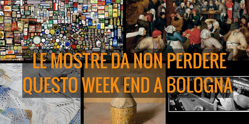 Le mostre da non perdere questo week end a Bologna