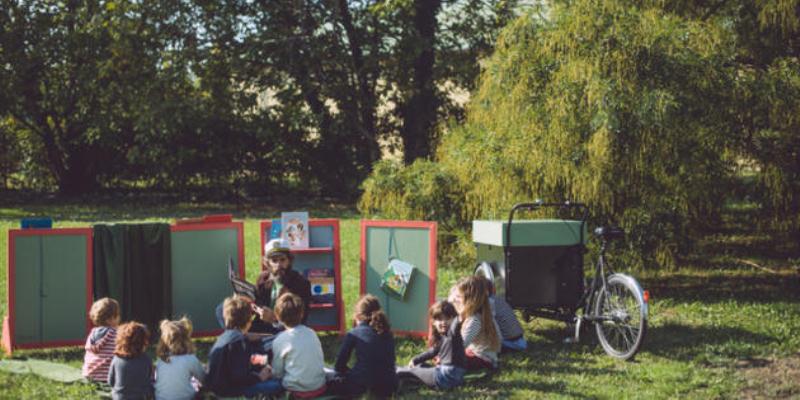 "Libri con le ruote", la biblioteca itinerante di Parma