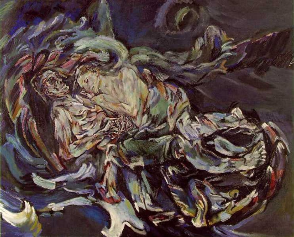 Oscar Kokoschka the bride of the wind
