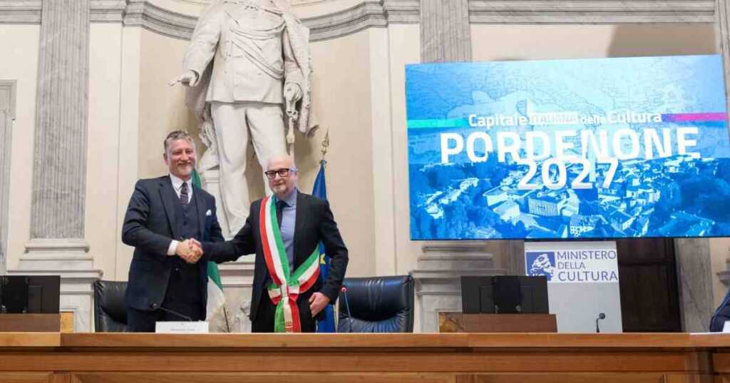 Pordenone è la Capitale Italiana della Cultura 2027
