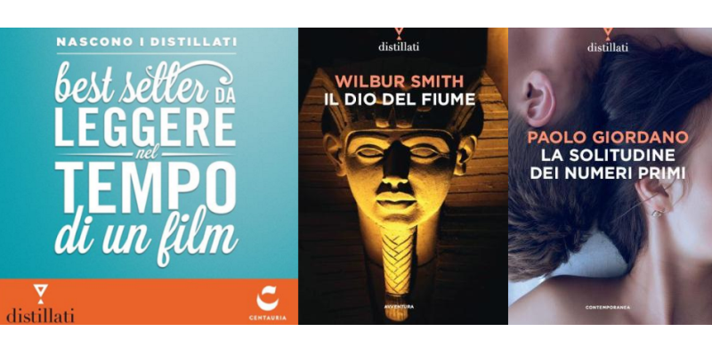 Nascono i Distillati, i bestseller concentrati in meno della metà delle pagine