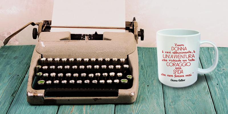 Arriva la nuova AforisMUG di Oriana Fallaci che celebra la forza delle Donne