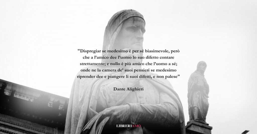 Una frase di Dante Alighieri sul valore della crescita personale