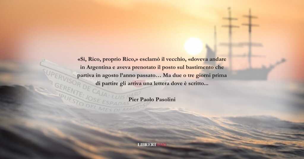 Una frase di Pier Paolo Pasolini sul valore dell'onestà