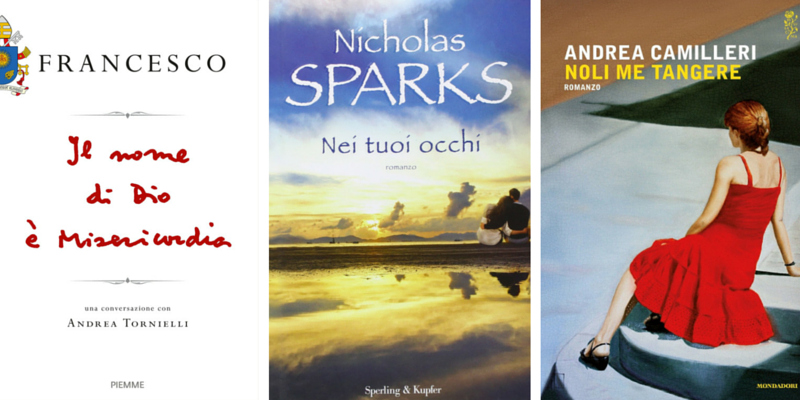 "Noli me tangere" di Camilleri al 3° posto dei libri più venduti della settimana