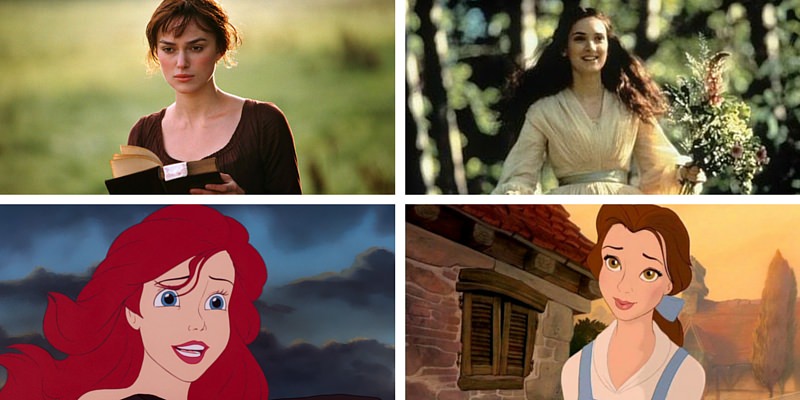Se le eroine letterarie fossero delle principesse Disney