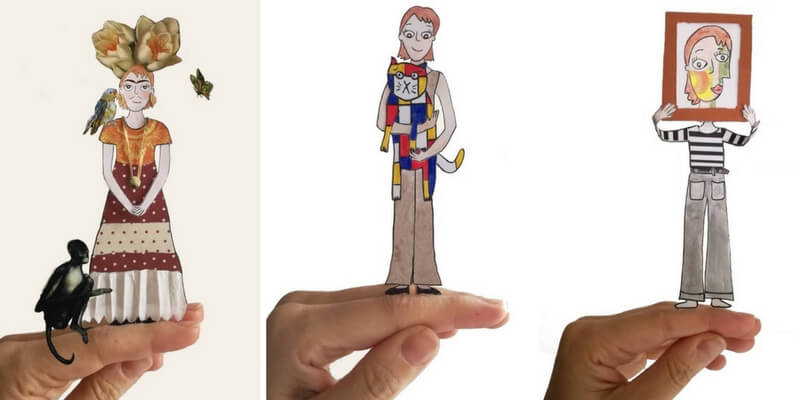 "Giacartina", il personaggio che insegna l'arte ai bambini