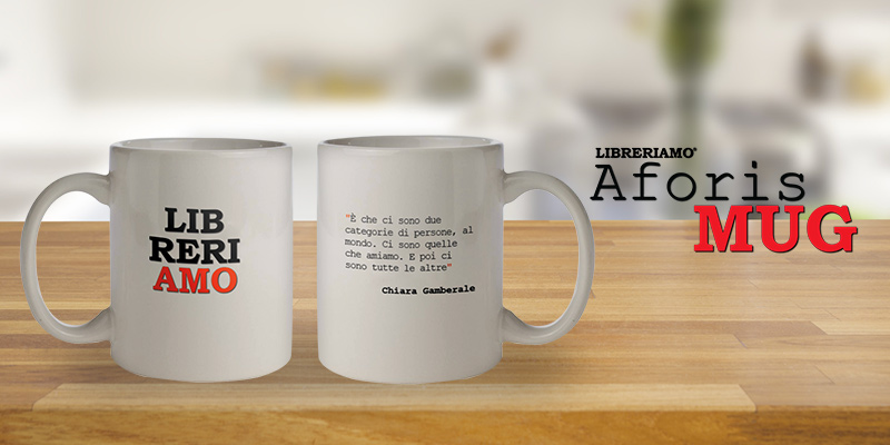 Arrivano le AforisMug, la special edition per sensibilizzare gli italiani a leggere più libri