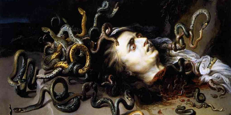 Testa di medusa - Rubens