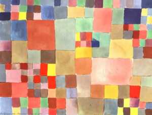 carte da parati paul klee flora sulla sabbia