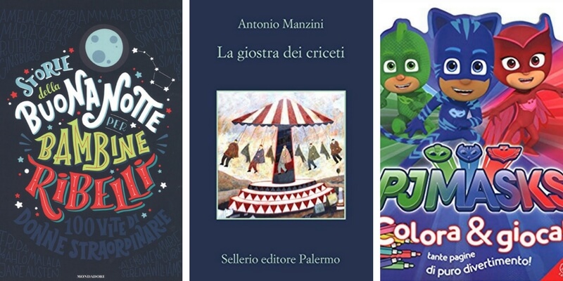 "Storie della buonanotte per bambine ribelli" e Manzini in cima alla classifica