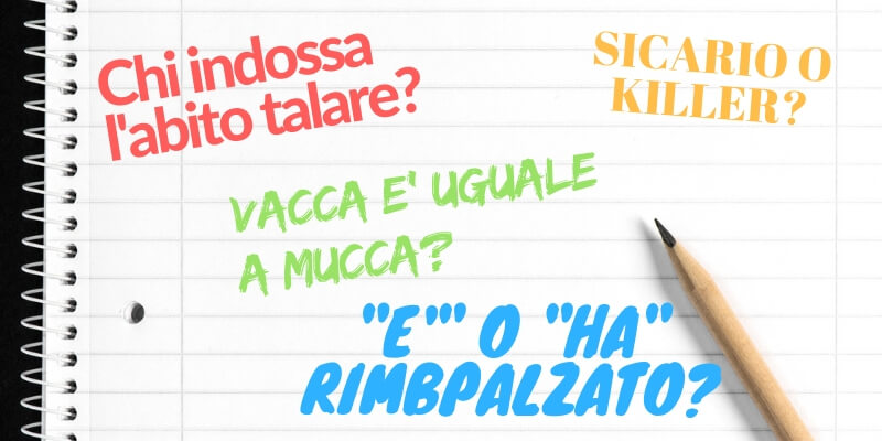 Meglio "sicario" o "killer"? Ecco alcune curiosità ideomatiche della lingua italiana
