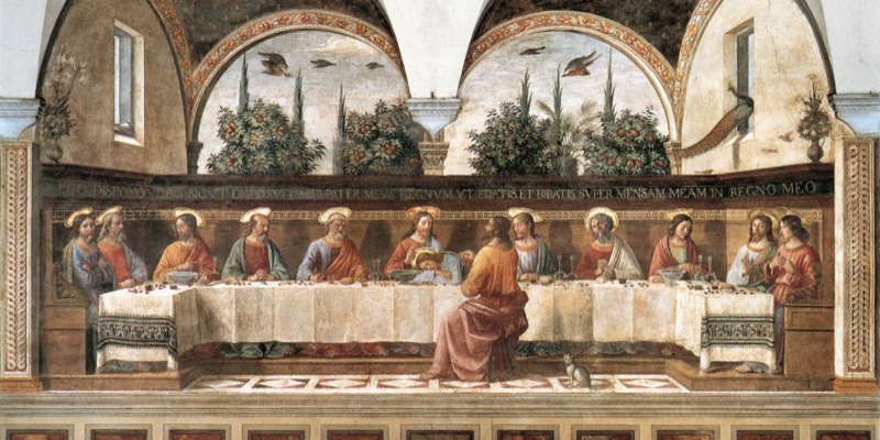 firenze museo di san marco ultima cena ghirlandaio