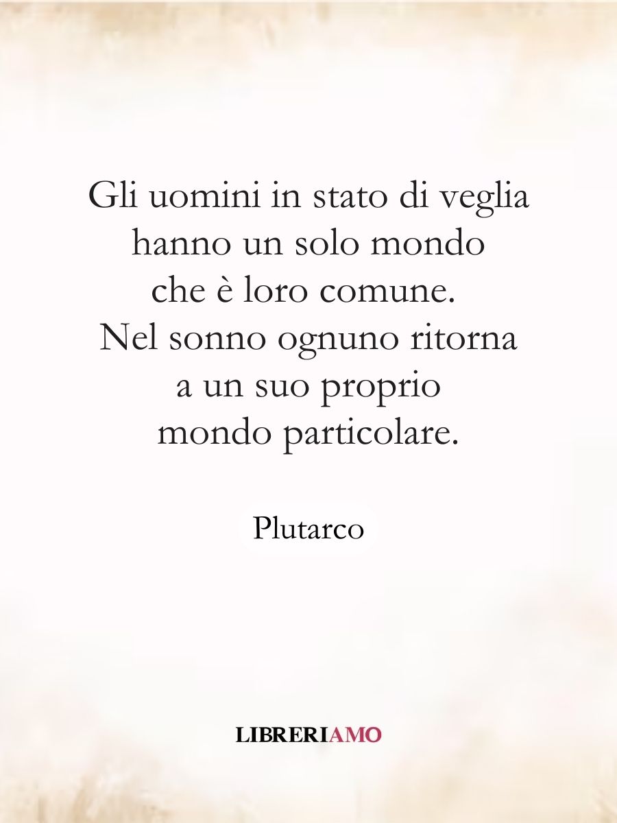 frasi sonno plutarco
