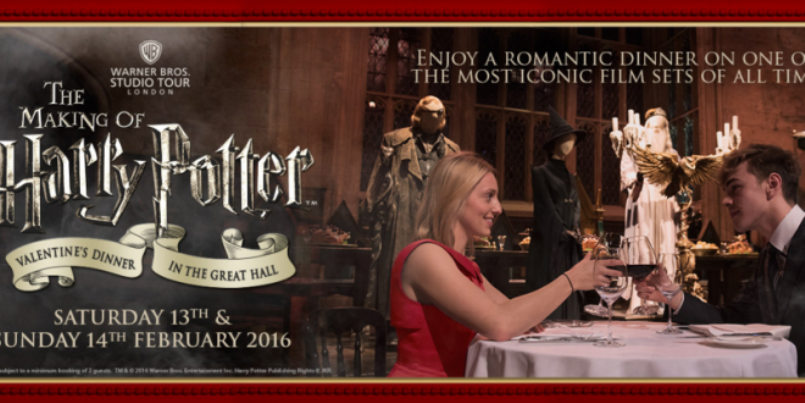 San Valentino, una cena speciale per gli amanti di Harry Potter