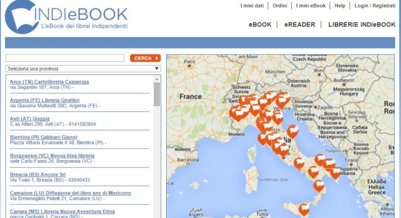 Nasce INDIeBOOK, le librerie indipendenti si allargano alla lettura digitale