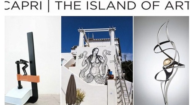 Tripudio di arte per “Capri The Island of Art”