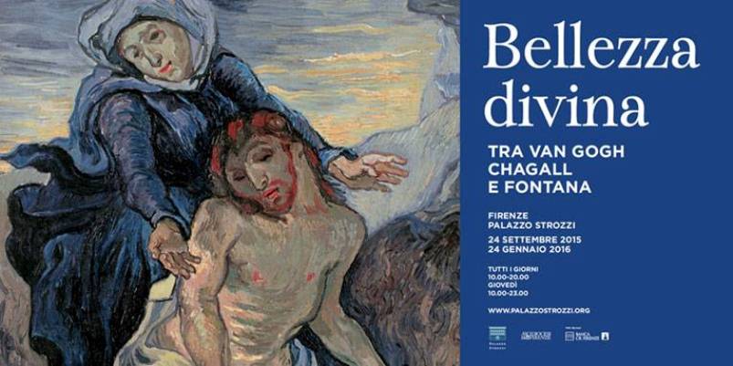“Bellezza divina tra Van Gogh, Chagall e Fontana”, in mostra a Firenze
