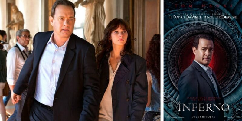 Esce domani al cinema "Inferno", tratto dal bestseller di Dan Brown