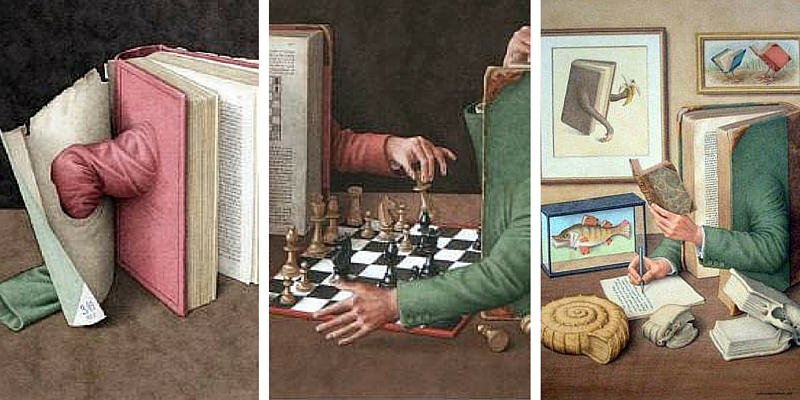 Le illustrazioni di Jonathan Wolstenholme