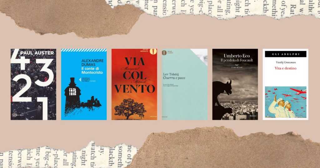 6 libri se vuoi sperimentare una lettura “lunga”