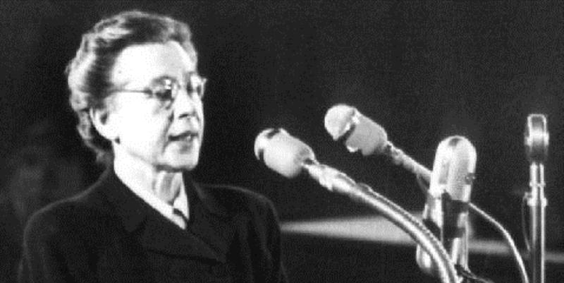 Lettera di addio della politica Milada Horáková alla figlia Jana