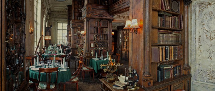 Café Pushkin, dalla penna di un artista francese alla capitale russa