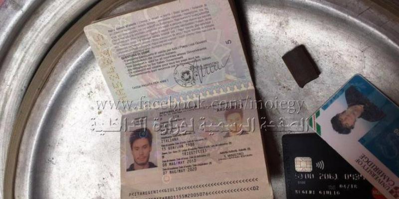 Trovati i documenti di Giulio Regeni. Uccisi i suoi rapinatori