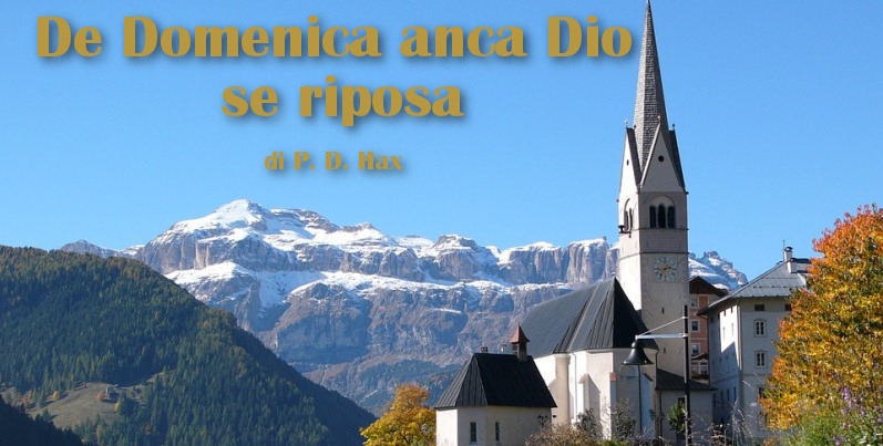 De Domenica anca Dio se riposa - racconto di P. D. Hax