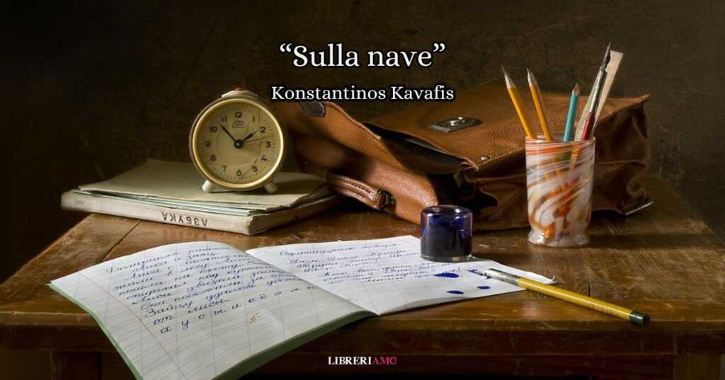 sulla nave kavafis